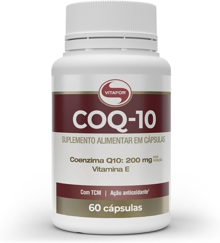 Coenzima Q10 Vitafor é boa suplemento de energia