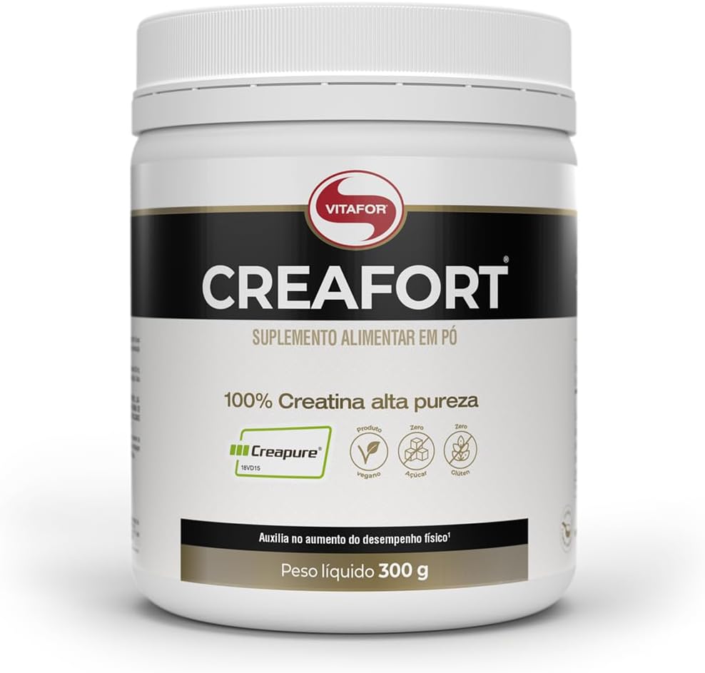 Creafort Creatina Creapure Vitafor é boa pura