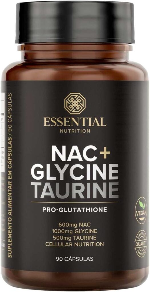 NAC + Glycine + Taurine Essential é bom antioxidante mestre