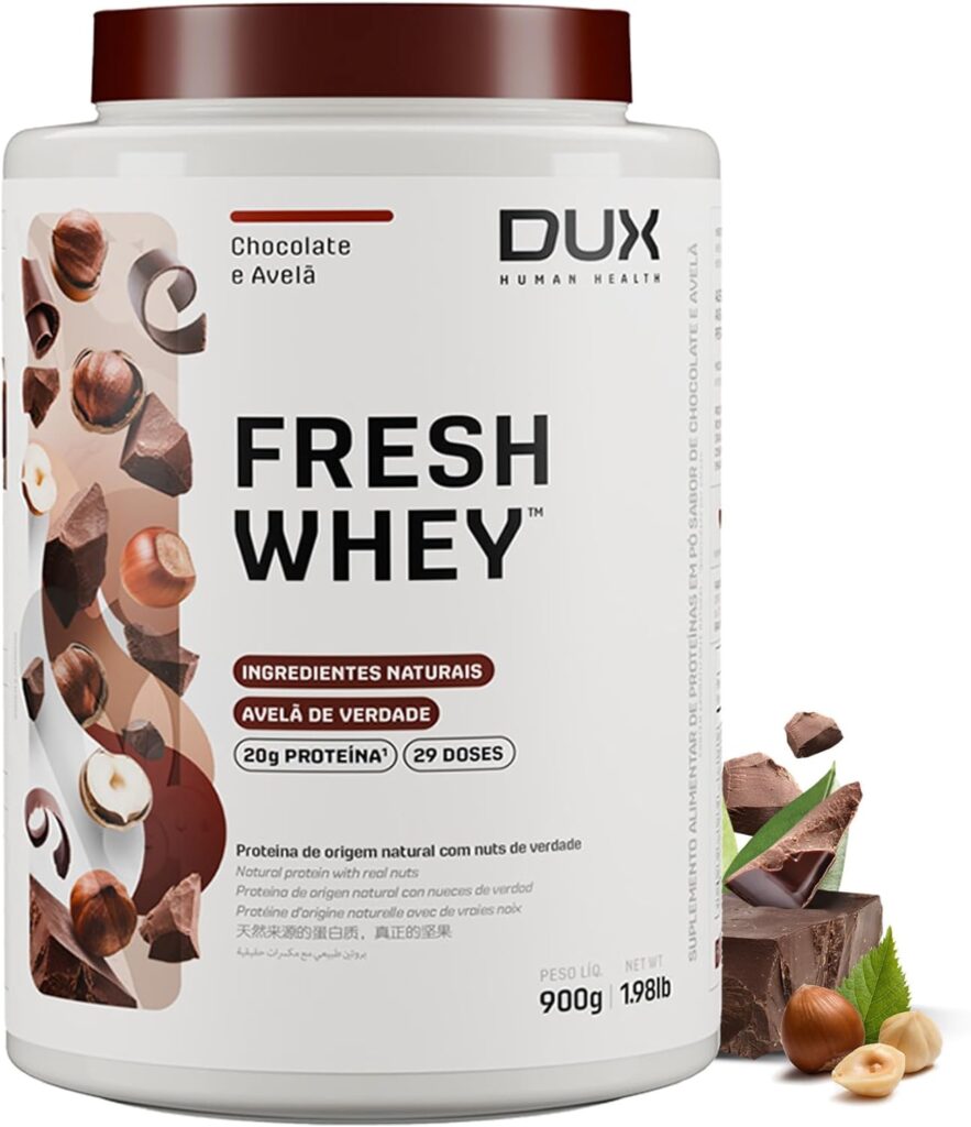 Fresh Whey DUX é bom para receitas saudáveis