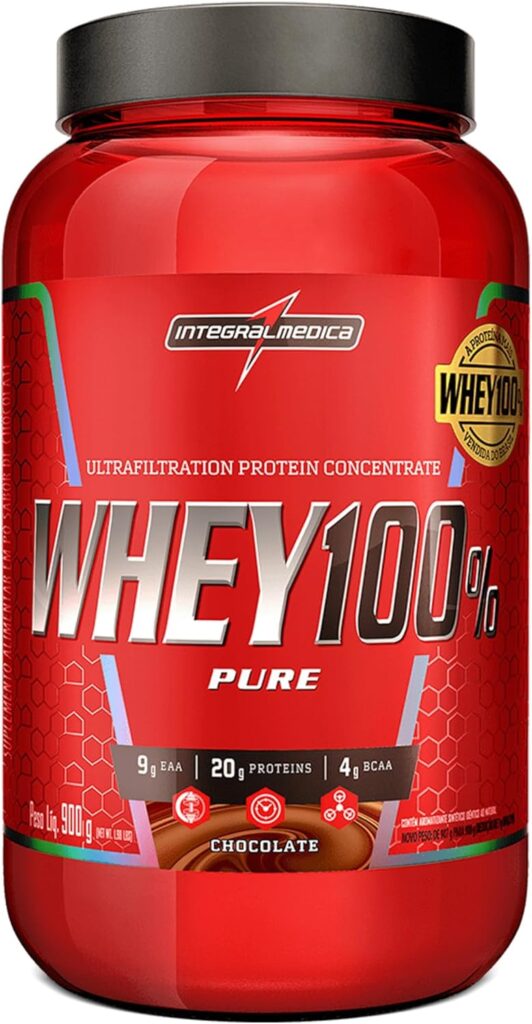 Whey 100% Pure Integralmédica é bom concentrado